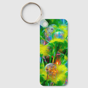 Chaveiro Neon Glow Dandelions no Dream Garden