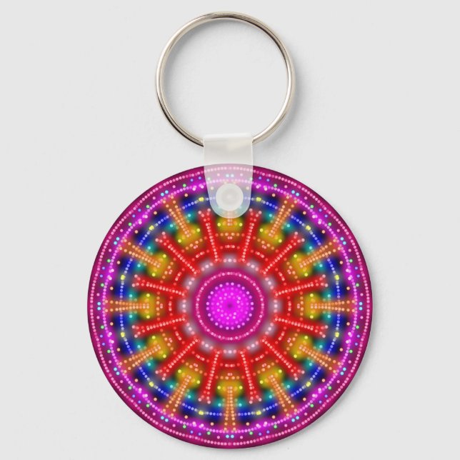 Chaveiro Neon Medallion (Frente)