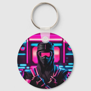 Chaveiro neon ninja