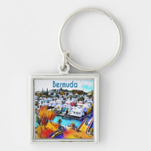 Chaveiro Neon Pop Art Bermuda