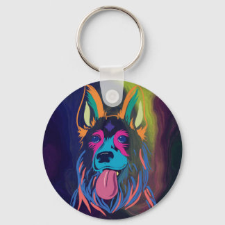 Chaveiro Neon Shepard Keychain