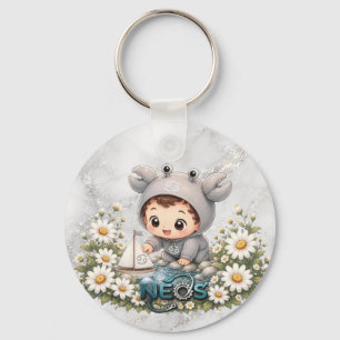 Chaveiro Neos Kawaii Zodíaco Câncer