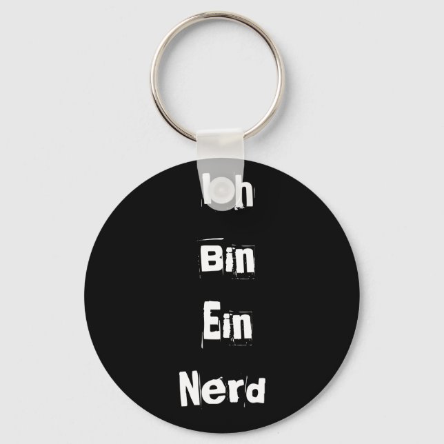 Chaveiro Nerd De Ein De Caixa Ich (Frente)
