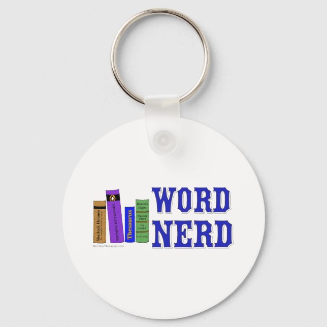 Chaveiro Nerd do Word (Frente)