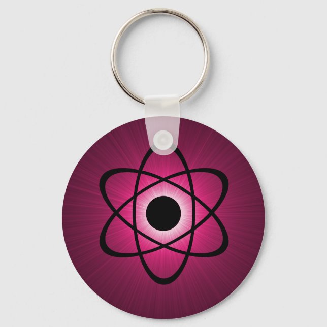 Chaveiro Nerdy Atomic Keychain, Pink (Frente)
