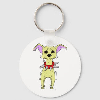 Chaveiro Nervous Chihuahua Cartoon