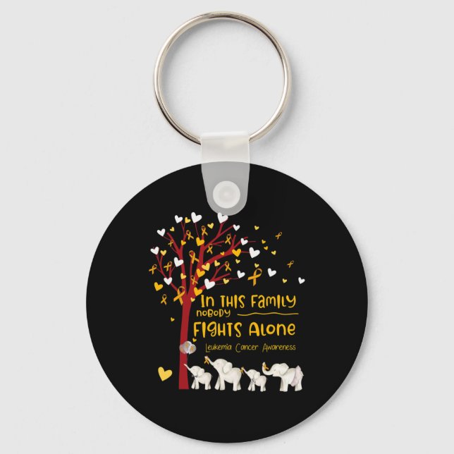 Chaveiro Nesta Família Ninguém Luta Contra A Leucemia Sozin (Frente)
