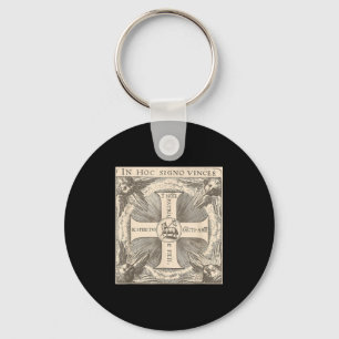 Chaveiro Neste Sinal Vencerás Cordeiro de Deus Neste Sinal