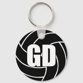 Chaveiro Netball Goal Defense GD Key Ring