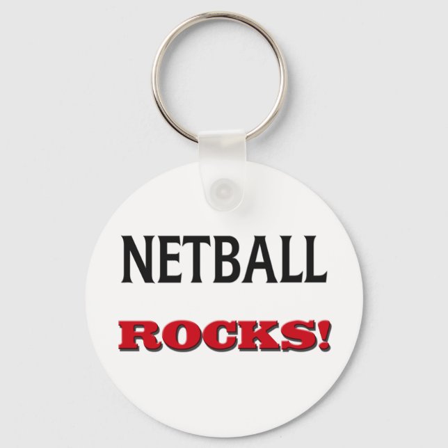 Chaveiro Netball Rocks (Frente)