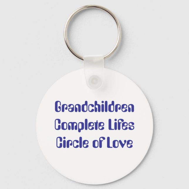 Chaveiro Netos completam o círculo de amor da vida (Frente)