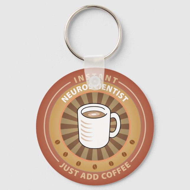 Chaveiro Neurocientista instantâneo (Frente)