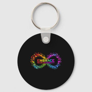 Chaveiro Neurodiversidade Abrace Adhd Autismo Asd Borboleta