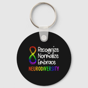 Chaveiro Neurodiversidade Camisa Autismo Espectro Asmo Arco