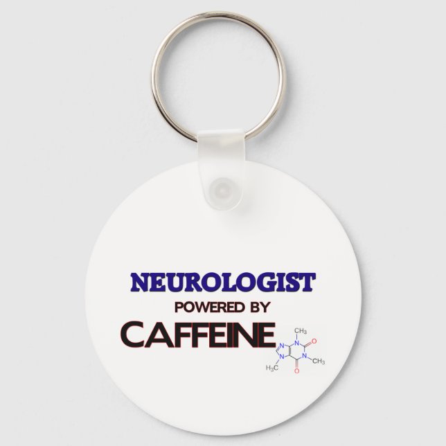 Chaveiro Neurologist Powered by caffeine (Frente)