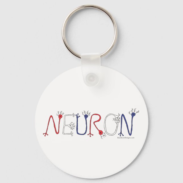 Chaveiro Neuron Keychain (Patriotic) (Frente)