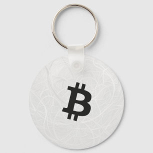 Chaveiro Neurônio Bitcoin Branco