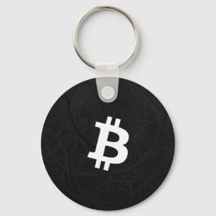 Chaveiro Neurônio Bitcoin Preto