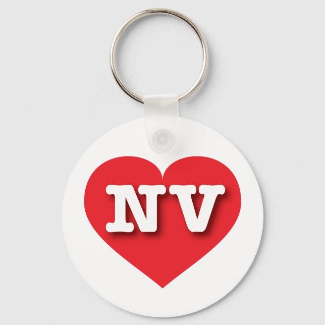 Chaveiro Nevada Red Heart - Big Love (Frente)