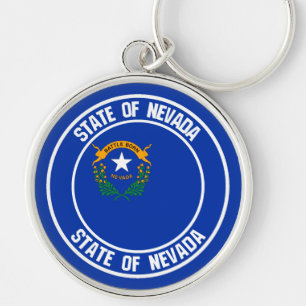 Chaveiro Nevada Round Emblem