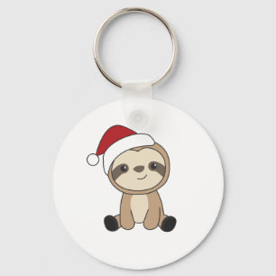 Chaveiro Neve de Natal Lenta Animais de inverno
