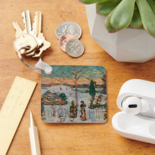 Chaveiro Neve em abril por Maurice Prendergast, Arte Antiga