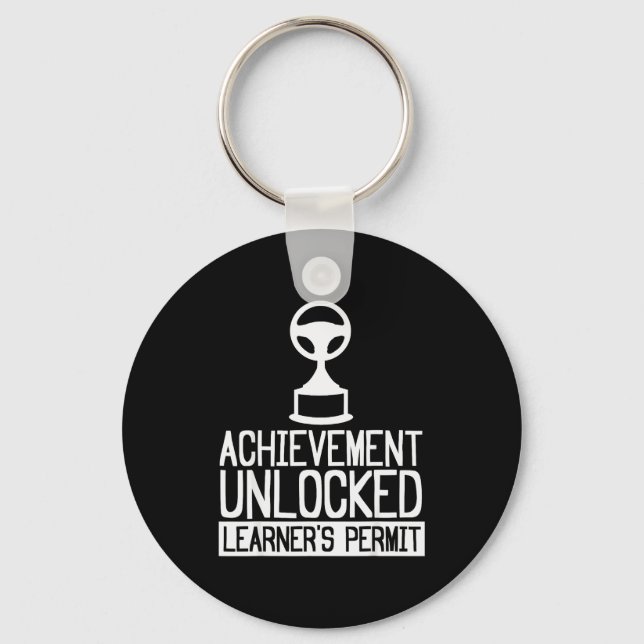 Chaveiro New Driver Learner Permit Driving School - Driver' (Frente)