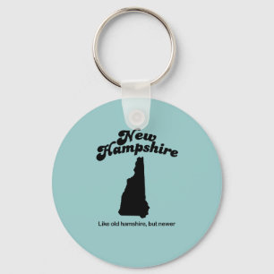 Chaveiro New Hampshire Motto - Como velho Hampshire, mas no