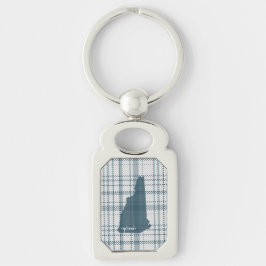Chaveiro New Hampshire State Plaid Keychain