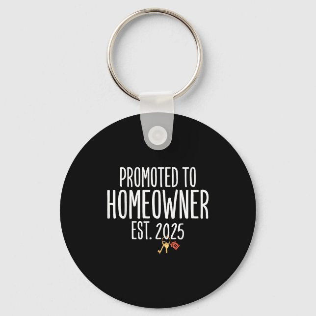 Chaveiro New Homeowner 2025 Housewarming First Time Home Bu (Frente)