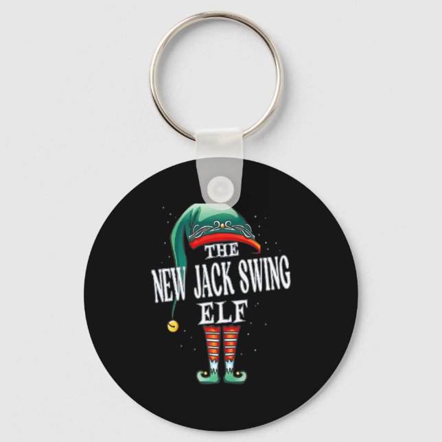 Chaveiro New Jack Swing Elf Christmas Group Xmas Pajama Par (Frente)