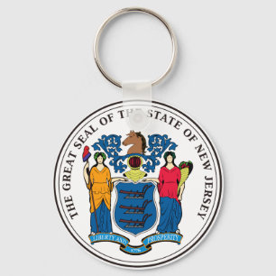 Chaveiro New Jersey State Seal