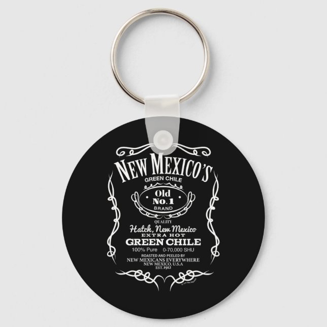 Chaveiro New Mexico's Old No. 1 Hatch Green Chile Novelty D (Frente)