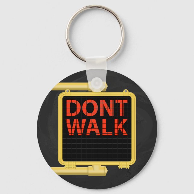 Chaveiro New York Crosswalk Sign Walk (Frente)