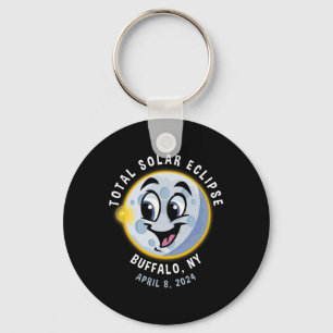Chaveiro New York Cute Solar Eclipse Abril 8 2024 Moon Kids
