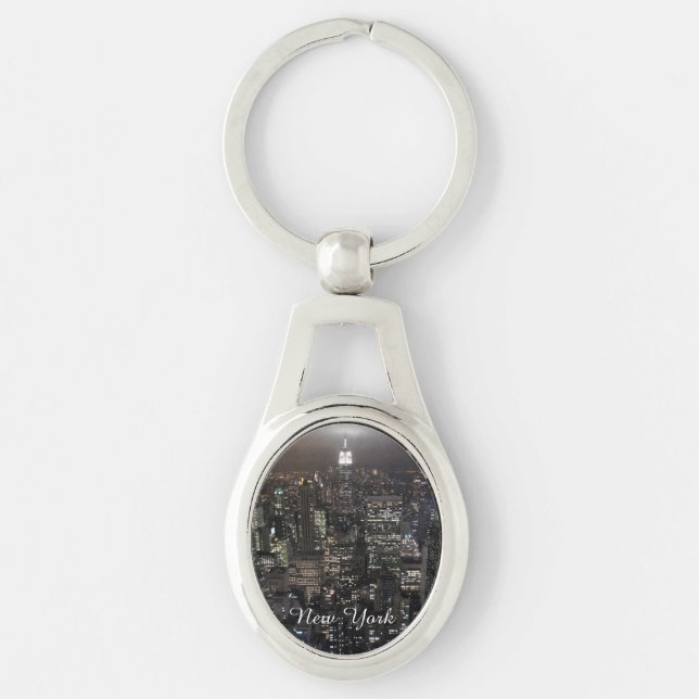 Chaveiro New York Landmarks Key Chain Souvenirs (Frente)