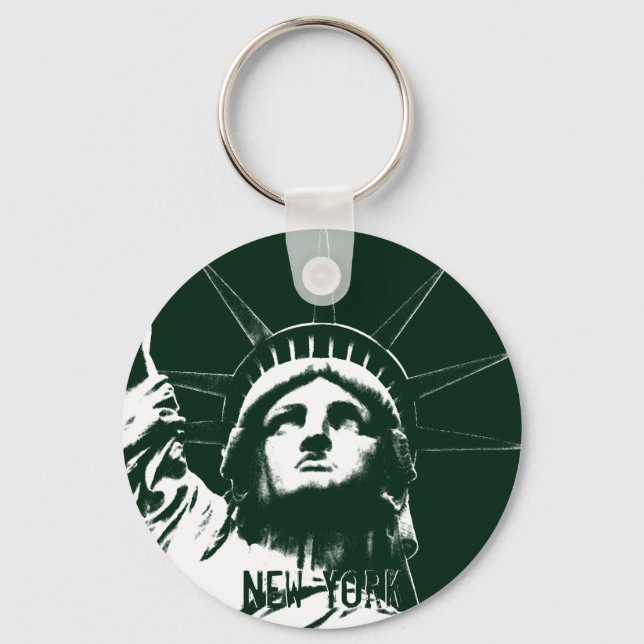 Chaveiro New York Landmarks Key Chain Souvenirs (Frente)