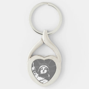 Chaveiro New York Landmarks Key Chain Souvenirs