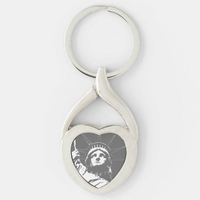 Chaveiro New York Landmarks Key Chain Souvenirs (Frente)