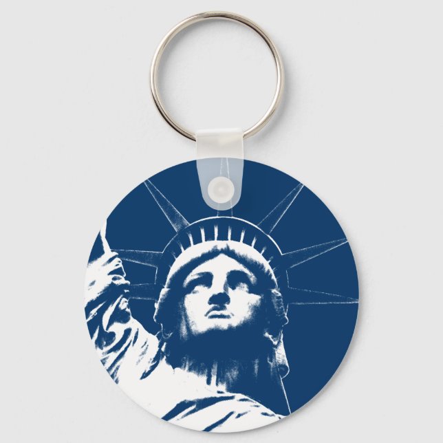 Chaveiro New York Landmarks Key Chain Souvenirs (Frente)