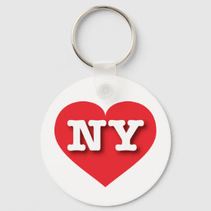 Chaveiro New York Red Heart - Eu amo NY