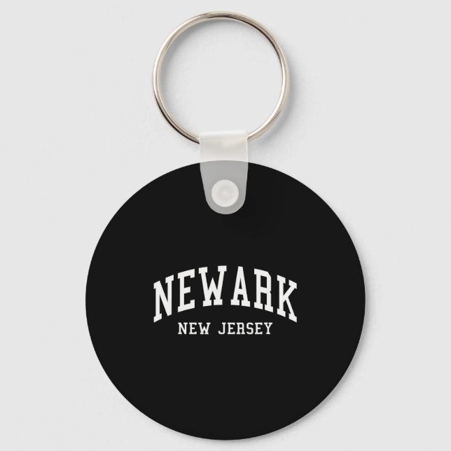Chaveiro Newark - New Jersey - Throwback Design - Clic  (Frente)