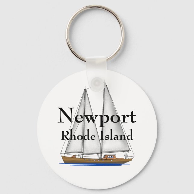 Chaveiro Newport Rhode - ilha (Frente)