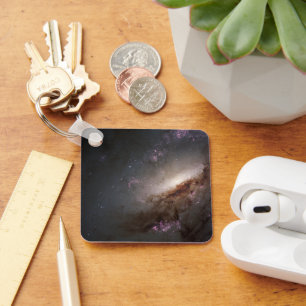 Chaveiro Ngc 4258 Em Formação Estelar Intensa.