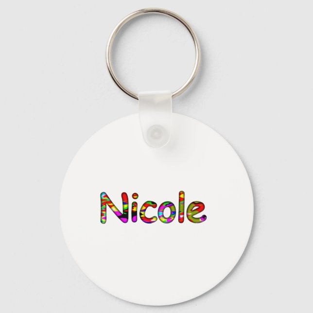 Chaveiro Nicole (Frente)