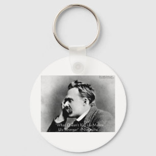 Chaveiro Nietzsche "Não Matar U" Citando presentes e Camise