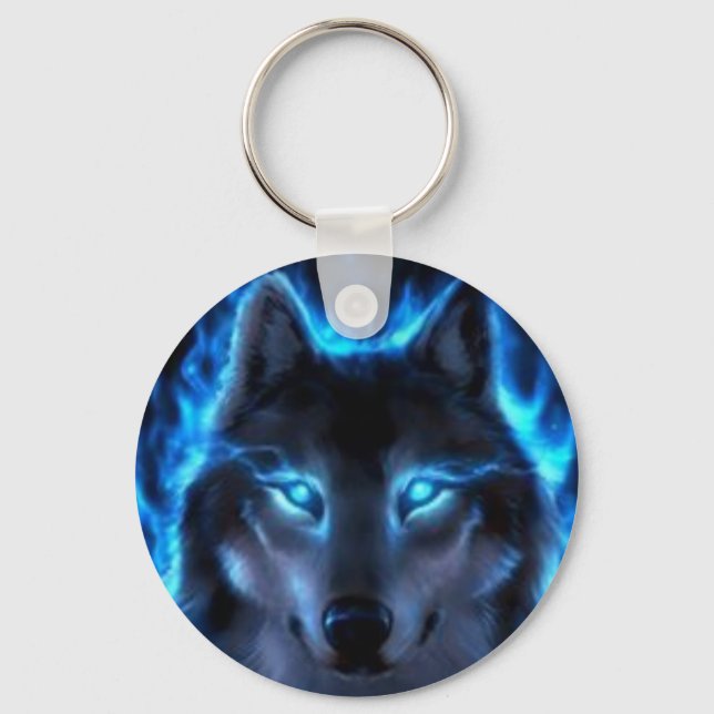 Chaveiro Night Ghost Wolf (Frente)