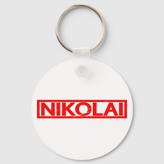 Chaveiro Nikolai Stamp (Frente)