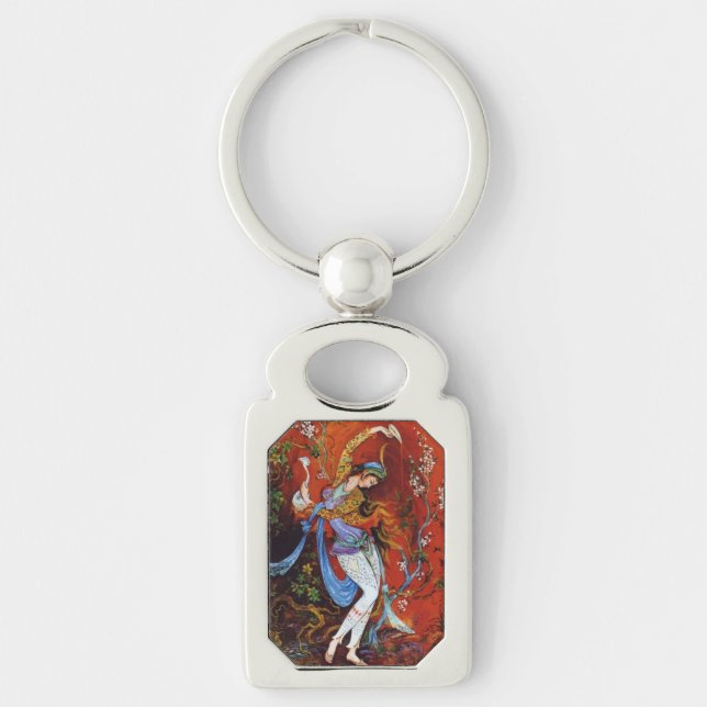 Chaveiro Ninfa diminuta persa da dança (Frente)