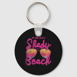Chaveiro Ninguém Gosta de uma Praia Sombria I Design Vintag